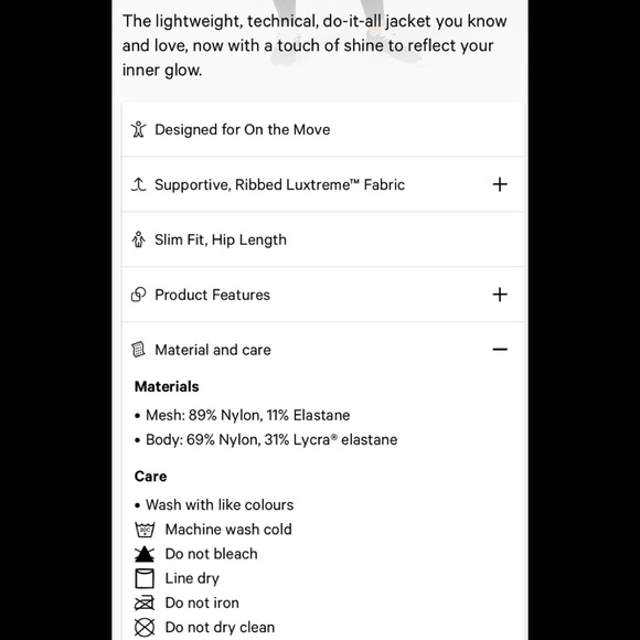 🔥LULULEMON DEFINE JACKET ACCLIMATIZE BLACK FOIL🔥 - Picture 14 of 16